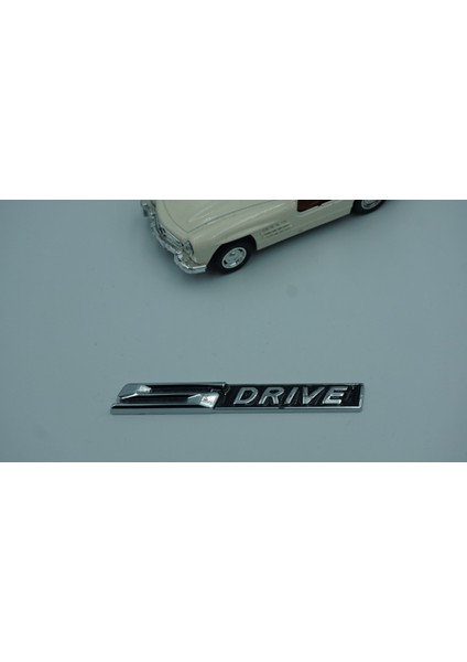 Bmw S Drive Krom Metal Bagaj Logo 3m 3D Orjinal Ürün modelleri