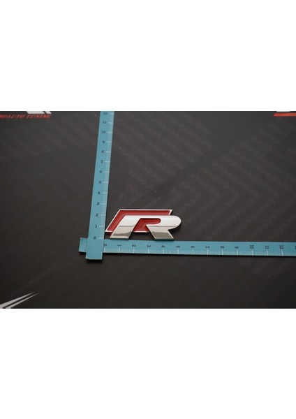 Volkswagen R Bagaj 3m 3D Krom Metal Logo Amblem fırsatları