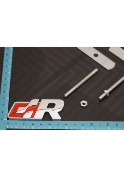Volkswagen R R32 R36 Gtı Racing Krom Metal Ön Panjur Vidalı Logo Amblem 3m 3D modelleri