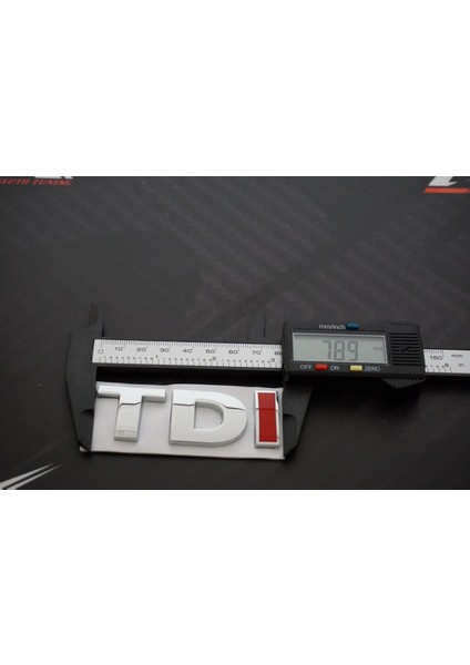 Volkswagen Tdi Bagaj Krom Metal 3m 3D Yazı Logo Arma modelleri