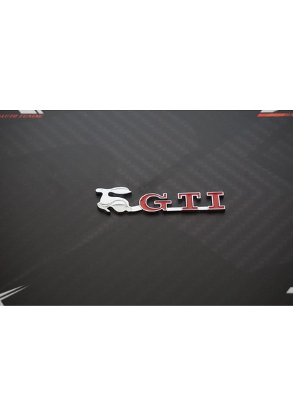 Volkswagen Gti Running Rabbit Bagaj Krom Metal 3m Logo modelleri
