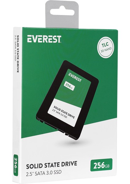 ES256A 256GB 2.5 Sata3.0 520MB/460MB 3D Nand Flash SSD Hard Disk