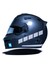 Şerit Tasarımlı Taş Grisi Motosiklet Kask Sticker Çınar Extreme 1