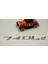 Bmw 740LD Bagaj Krom Metal 3m 3D Yazı Logo 3