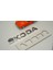 Skoda Bagaj Krom Abs 3m 3D Yazı Logo Amblem 5