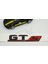 Gt S Kırmızı Siyah Logo Amblem Orjinal Ürün 3