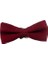 Bordo Çocuk Boy Düz Renk Saten Papyon -Klr Gym Csp-04 1