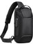 Şifre Kilidi ve USB Şarj Sistemi Su Geçirmez Oxford Kumaş Spor Göğüs Çantası ile Erkek Hırsızlık Karşıtı Crossbody Çanta (Yurt Dışından) 1