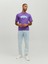 Joreuphorı Tee Ss Crew Neck Tg Mor Erkek T-Shirt 12232256-Deep 2