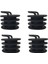 10 Parça 37MM Kayak Kano Scupper Durdurucu Tahliye Buzağı Deliği BLACK05 (Yurt Dışından) 1