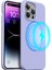 iPhone 12 Pro Max Kılıf Magsafe Wireless Şarj Özellikli Sıvı Jel Lansman Renkli Silikon 1