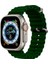 Apple Watch Ultra Kordon 42/44/45/49 mm Uyumlu Ocean Silikon Kordon 2
