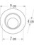 Ct 5256 Led Spot (5'li) 2