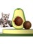 Avokado Dönen Kedi Nanesi Cat Mint Oyun Topu Doğal Catnipli Kedi Oyuncağı 2