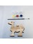 - 4 Parçalı Eğitici Masif Ahşap Puzzle - Hayvanlar - Boya Setli 1