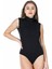 Balıkçı Yaka Çıtçıtlı Kadın Body 319 3