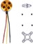 Fırçalanmış Motor Yok A2208 KV1400 Fırçasız Motor Takıldı (Yurt Dışından) 2