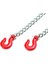 Rc Tırmanma Kamyon Römork Zinciri Tow Hook Kaya 1/10 Eksenel SCX10 (Yurt Dışından) 3