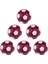 6 Adet 36MM Mini Futbol Topları Foosball Yedek Toplar Koyu Kırmızı (Yurt Dışından) 1