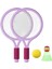 Yeni Başlayanlar Eğitimi Için Dayanıklı Çocuk Badminton Tenis Raket , (Yurt Dışından) 4