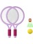Yeni Başlayanlar Eğitimi Için Dayanıklı Çocuk Badminton Tenis Raket , (Yurt Dışından) 5