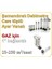 Cam Tüplü Ayar Vanalı Şamandıralı Debimetre (Gaz Için) 25-250 M3/h (1'' Bağlantılı) 1