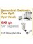 Cam Tüplü Ayar Vanalı Şamandıralı Debimetre (Gaz Için) 1-5 Lt/dakika (1/4'' Bağlantılı) 1