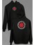 Red Hot Chili Peppers Logo Redhot Ön ve Arka Baskılı Sweatshirt Kapüşonlu Hoodie 3
