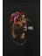 2pac Tupac Shakur Makaveli Cartoon Atwork Hip Hop Ön ve Arka Baskılı Sweatshirt Kapüşonlu Hoodie 2