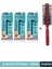 Saç Şekillendirici Pudra Toz Wax Mat Effect Mavı 20gr X3 + 1016 Tarak'ı 4'Lü Set 1