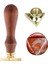 Boş Mum Mühür Pirinç Damga Başlığı Üçgen 25X22MM 1