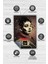 Maria Callas Renkli Müzisyen Halı Müzsik Severe Hediyelik Halı Geometrik Figürlü Halı 4