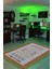 Layers Pamuklu Dokuma Tabanlı Yıkanabilir Kaymaz Gamer Halısı 1