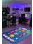 Your Dance Pamuklu Dokuma Tabanlı Yıkanabilir Kaymaz Gamer Halısı 1