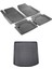 Bmw 5 Serisi E 60 Sdn 2003-2009 Sareplus Havuzlu Paspas ve Bagaj Set 1