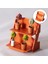 12. Bebek Evi Minyatür 2 Katmanlı Raflar Dolap Çiçek Stand Mobilya Seti (Yurt Dışından) 4