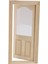 1:12 Boş Boyasız Kapı Minyatür Bebek Evi Dıy Aksesuarı 18CM x 8.6cm (Yurt Dışından) 2