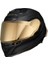 X.R3R Golden Edıtıon Karbon Mat Siyah-Sarı Kask 2