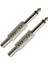6.35MM 1/4 '' Gitar / Bas Için Jack Fiş Jack Socket Ses Adaptörü (Yurt Dışından) 1