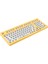 98Keys Sıcak Takas Mekanik Klavye Kiti Rgb Işık Sıcak Takas Klavye Kiti Sarı (Yurt Dışından) 1
