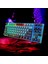 Usb Type-C Oyun Klavyeleri 87 Keys Rainbow Led Pc Blue Siyah Için 3 Renk Arka Aydınlatmalı (Yurt Dışından) 4