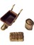 Dollhouse Tarım Araçları Dekorasyon Accs Çocuk Oyuncak Yaş 3+ Yıllık Sepet (Yurt Dışından) 1