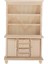 1:12 Dollhouse Kitaplık Ekran Dolabı Oturma Odası Çalışma Ahşap (Yurt Dışından) 1