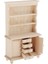 1:12 Dollhouse Kitaplık Ekran Dolabı Oturma Odası Çalışma Ahşap (Yurt Dışından) 4
