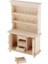 1:12 Dollhouse Kitaplık Ekran Dolabı Oturma Odası Çalışma Ahşap (Yurt Dışından) 5