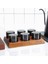 6 Pcs Kahve Çekirdeği Teneke Kutu Çay Depolama Mühürlü Kavanoz (Yurt Dışından) 3