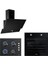 Home Siyah Cam Ankastre Set 1