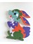 Kokoş Tavşan Ahşap Puzzle Yapboz 1