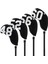 4x Golf Demir Headcover Anti-Slip Neopren Kafa Kapağı Kama Koruyucu Sarma (Yurt Dışından) 3