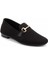Siyah Triko Kadın Loafer Ayakkabı K0132030208210 3